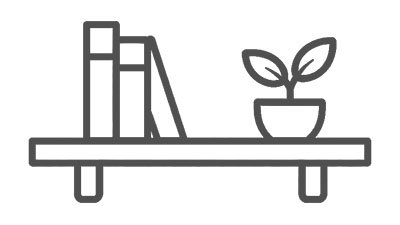 Icon f&uuml;r Wandboarde und Echtholz Wandregale nach Ma&szlig;
