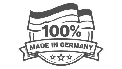 Icon f&uuml;r Qualit&auml;t, Handarbeit und 100 Prozent Made in Germany